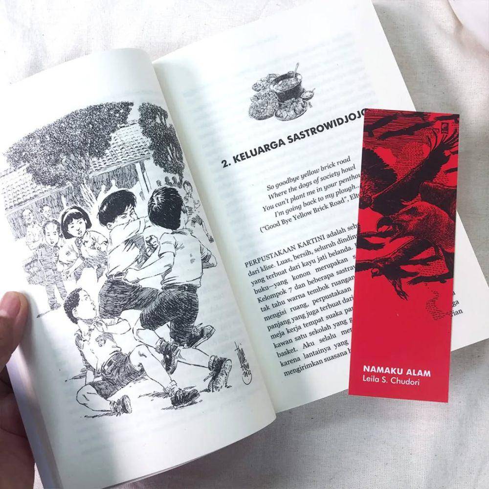 novel Namaku Alam karya Leila S. Chudori (instagram.com/penerbitkpg)