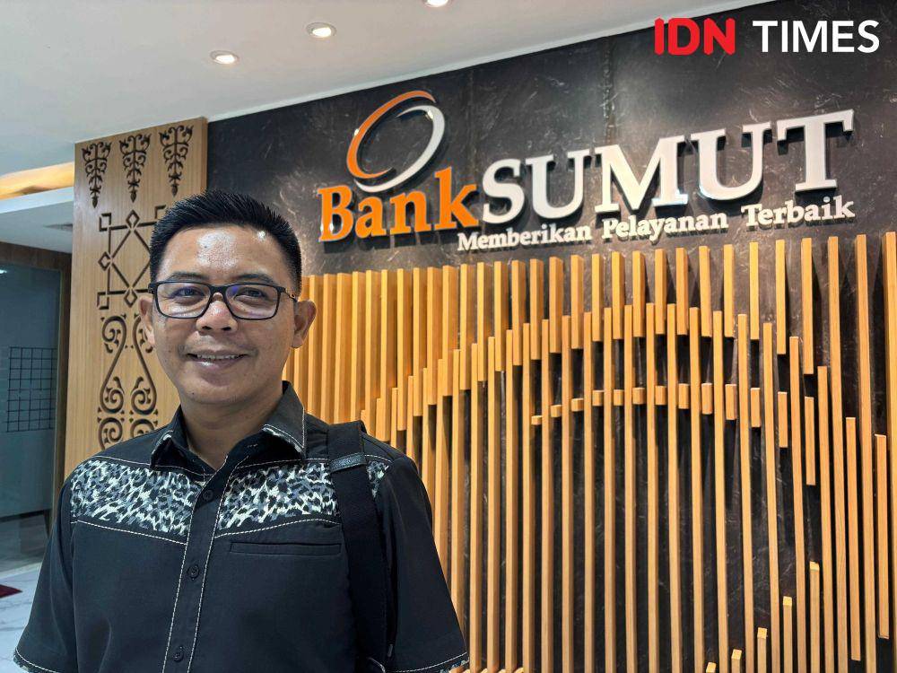 Kuasa Hukum Bank Sumut Bambang Santoso. (IDN Times/Prayugo Utomo)