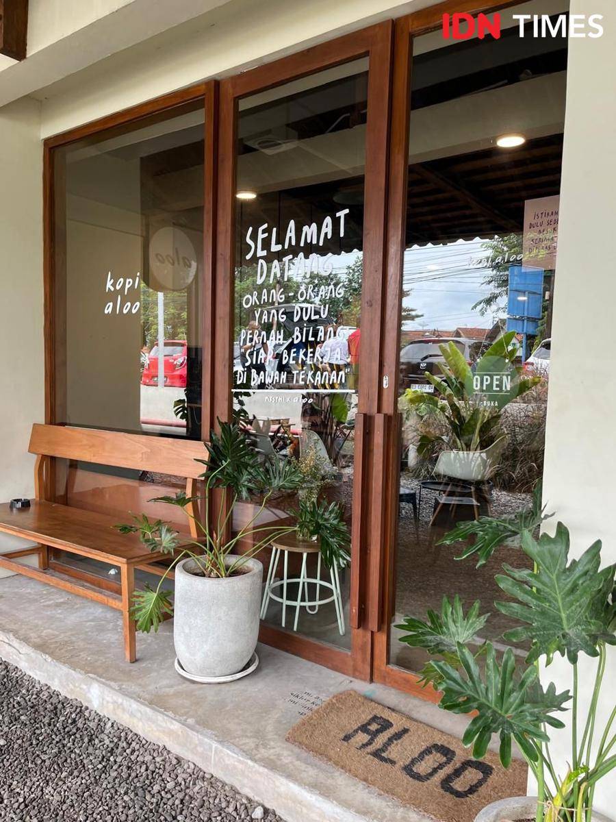 Potret suasana Kopi Aloo di Lokananta Solo (IDN Times/Dewi Suci)
