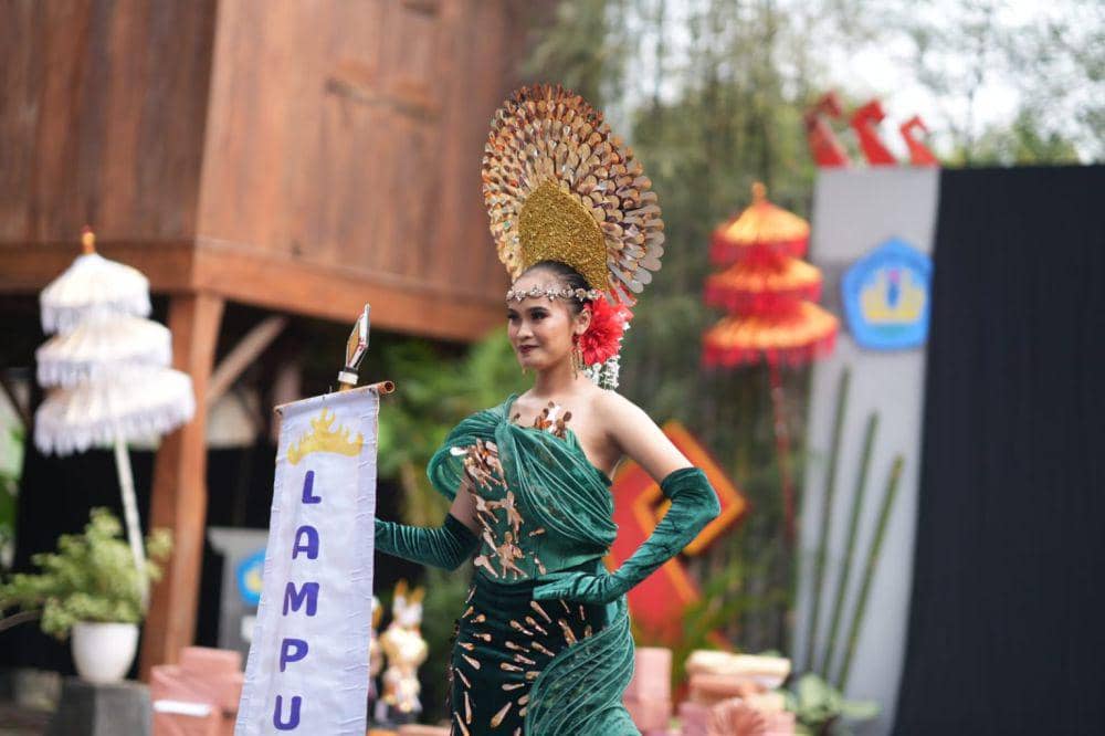 Karnaval Kebudayaan Lampung Meriahkan Dies Natalis FKIP Unila ke-57 (Dok/unila.ac.id)