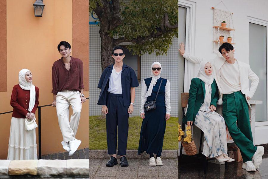 12 Ide Outfit Prewedding ala Rey Mbayang dan Dinda Hauw, Variatif!