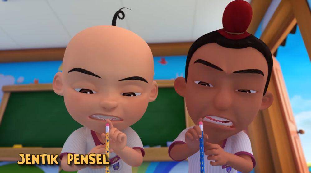 permainan tradisional di serial Upin dan Ipin (youtube.com/Les' Copaque Production)