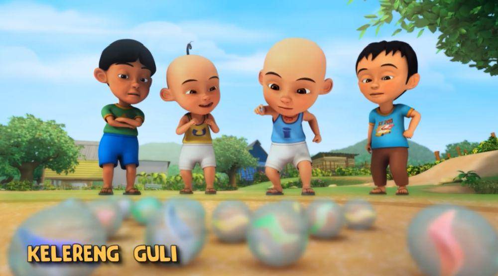 permainan tradisional di serial Upin dan Ipin (youtube.com/Les' Copaque Production)