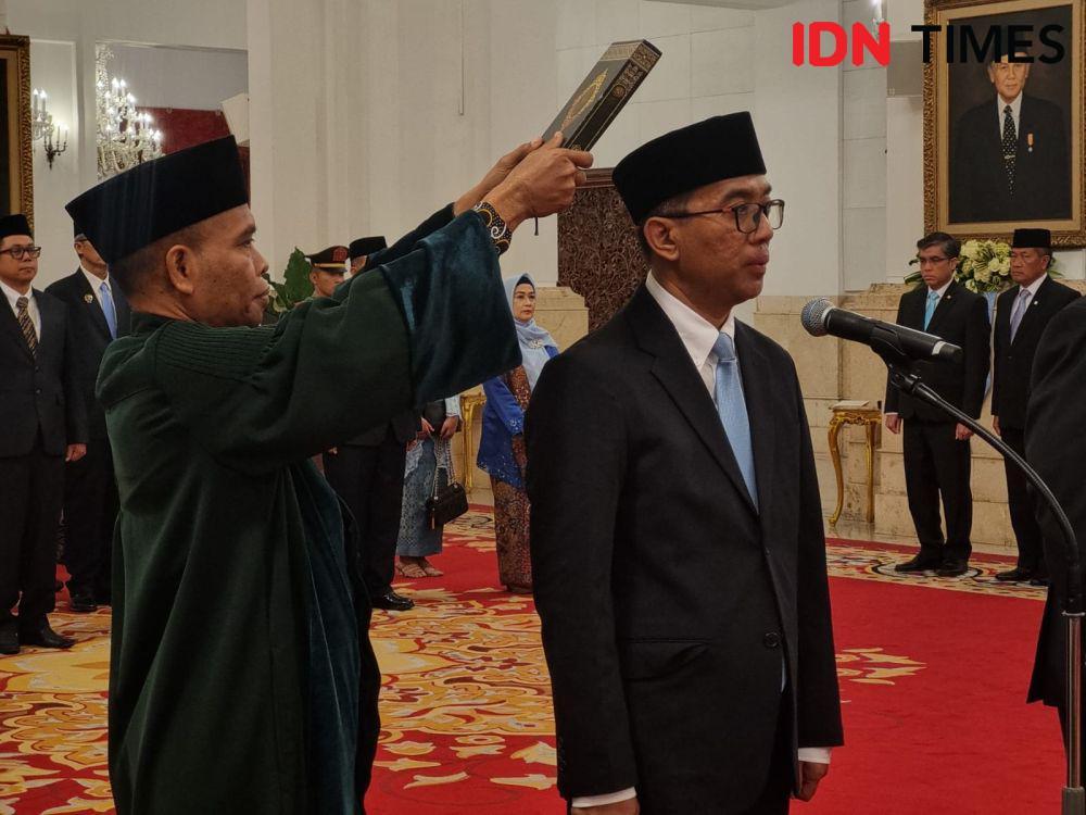Reshuffle Perdana, Prabowo Lantik Brian Yuliarto Jadi Mendiktisaintek
