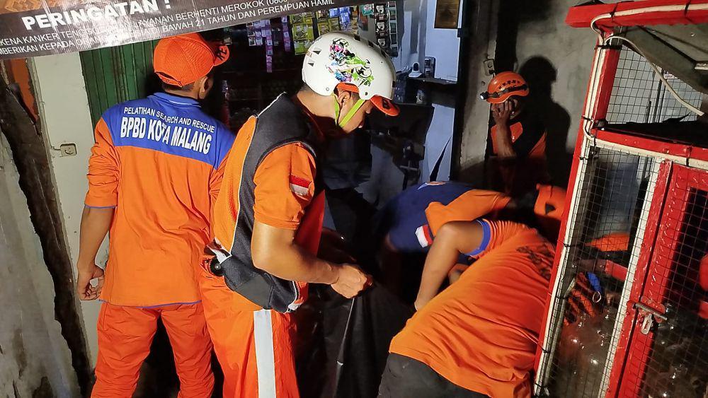 Toko Madura di Malang Ambles, 1 Orang Meninggal