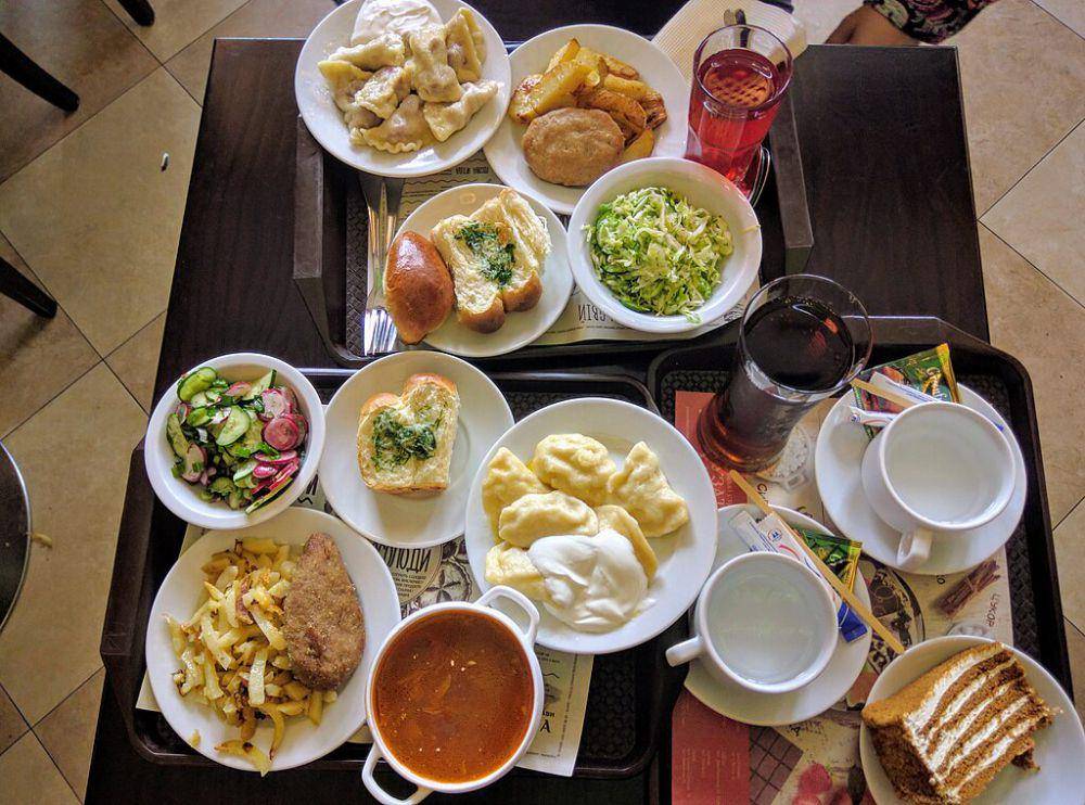 makanan lokal khas Lviv (commons.wikimedia.org/Maksym Kozlenko)