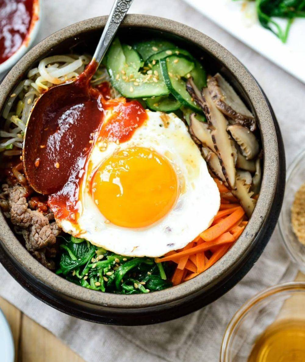 Potret Bibimbap (instagram.com/koreanbapsang)