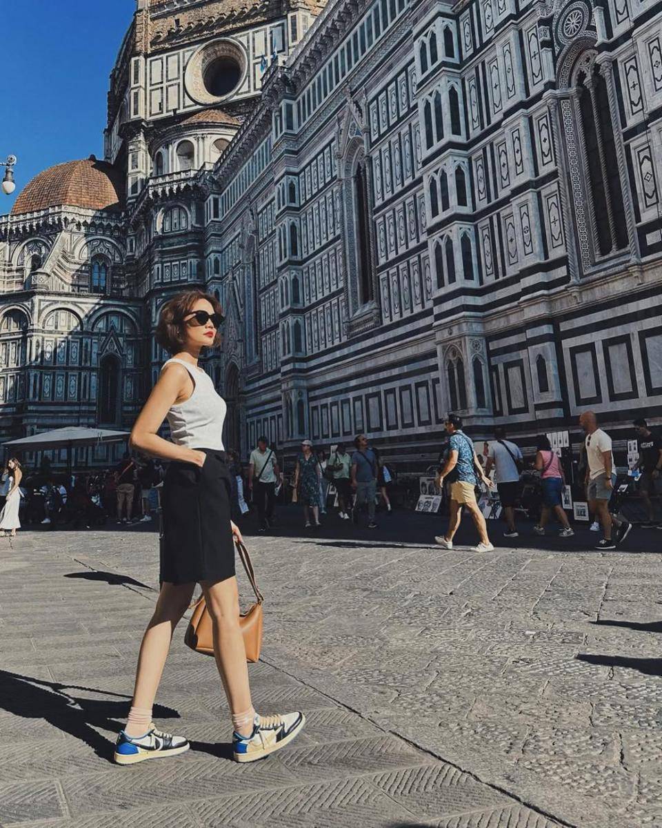 referensi casual outfit ala Rina Nose (instagram.com/rinanose16)