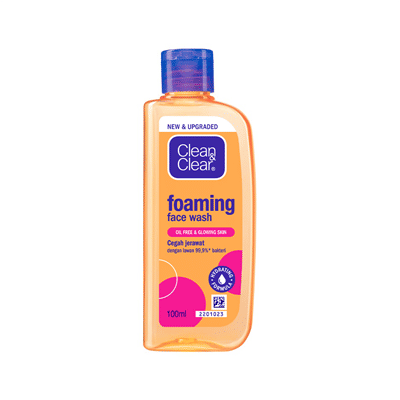 Clean and Clear Foaming Face Wash (cleanandclear.co.id)