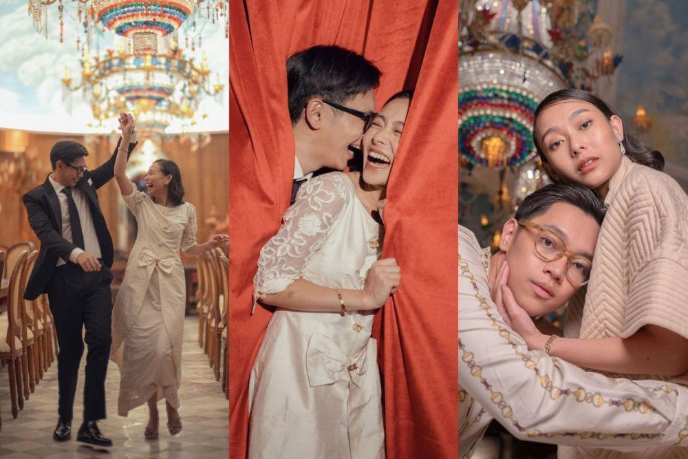 7 Ide Foto Prewedding Brandon Salim dan Dhika Himawan, So Vintage!