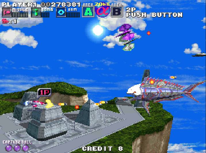 cuplikan G-Darius(dok. Taito/G-Darius)
