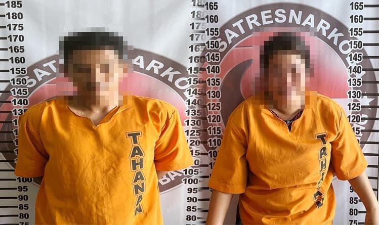 Pasutri di Tulang Bawang Ditangkap Akibat Buka Lapak Sabu di Rumah