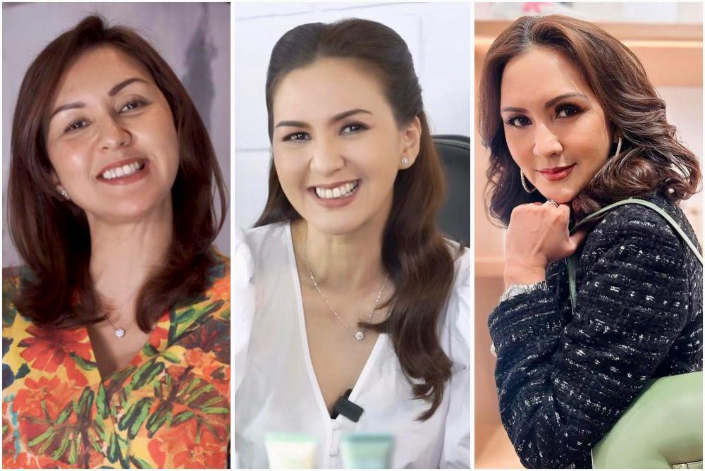 8 Ide Gaya Rambut Sebahu dan Panjang ala Donna Agnesia, Tampil Elegan di Usia Mature!