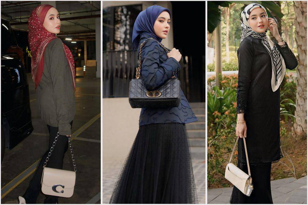 potret ide OOTD hijab untuk cewek mamba ala Hannah Delisha (instagram.com/hannahdelisha)