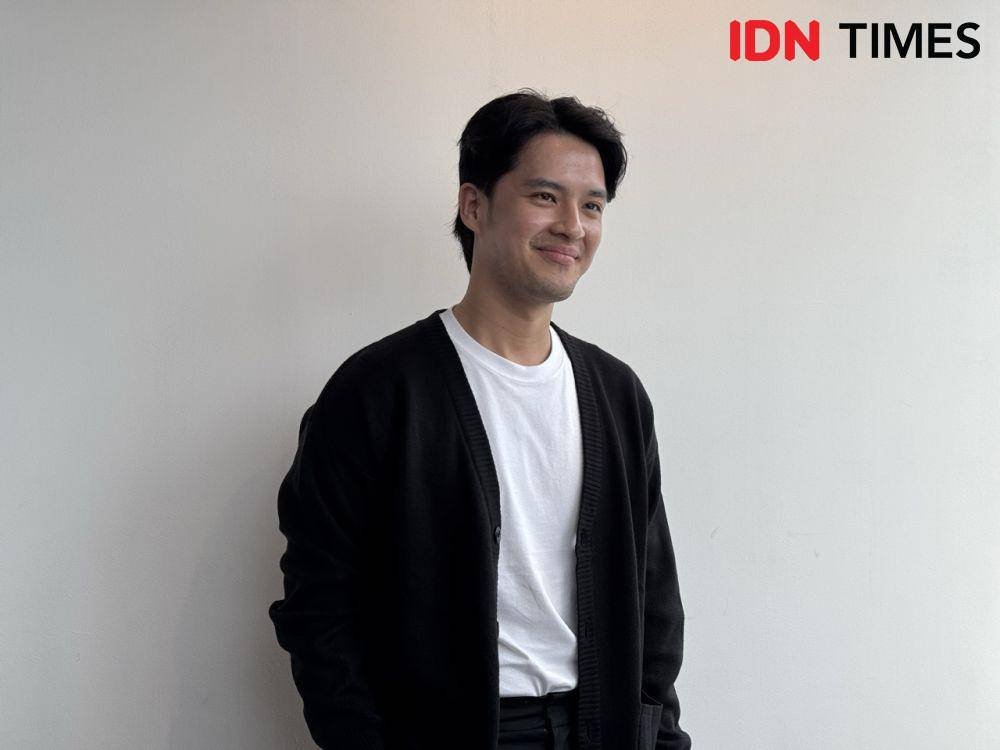 Morgan Oey pada Rabu (19/2/2025) (IDN Times/Elizabeth Chiquita)