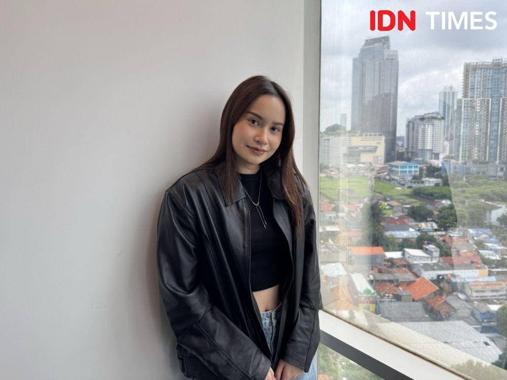 Satine Zaneta pada Rabu (19/2/2025) (IDN Times/Elizabeth Chiquita)