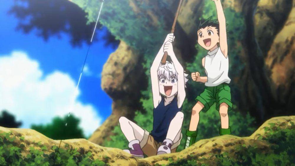 Killua dan Gon (dok. Madhouse/Hunter x Hunter)