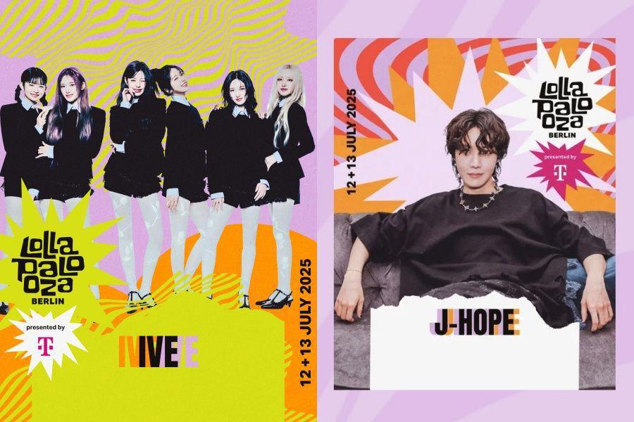 J-Hope BTS dan IVE Tampil di Lollapalooza Berlin 2025, Ini Jadwalnya!