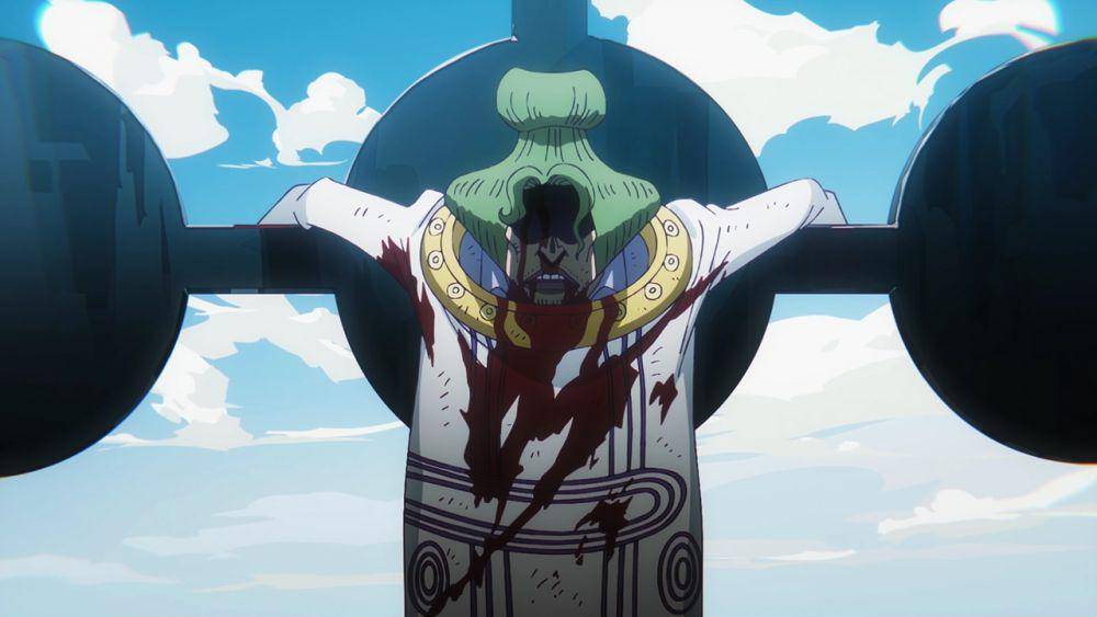 hukuman berat dari God's Knights (dok. Toei Animation/One Piece)
