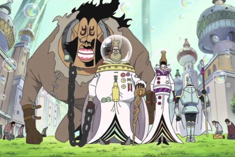 4 Tradisi Kejam Kaum Naga Langit dalam One Piece