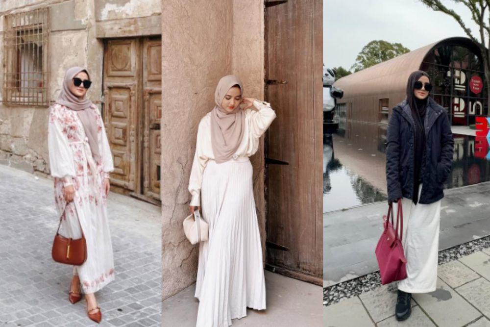 9 Inspirasi OOTD Liburan ala Wirda Mansur, Elegan!
