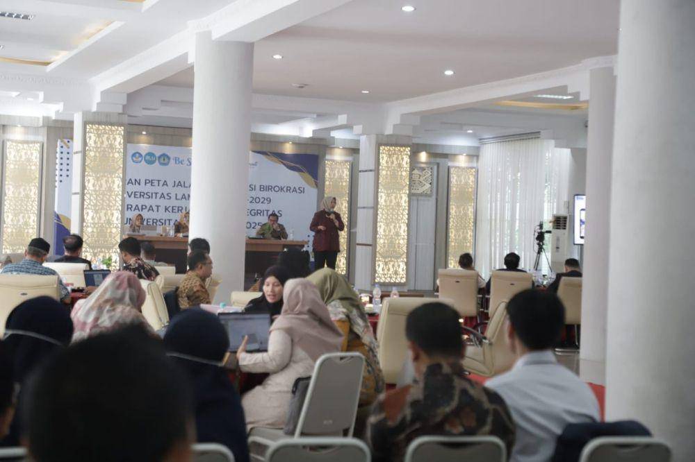 Universitas Lampung (Unila) resmi meluncurkan buku peta jalan reformasi birokrasi tahun 2025-2029(Dok/unila.ac.id)