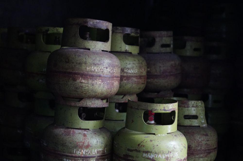 Elpiji LPG 3 kg atau gas melon (Dok. Pertamina)