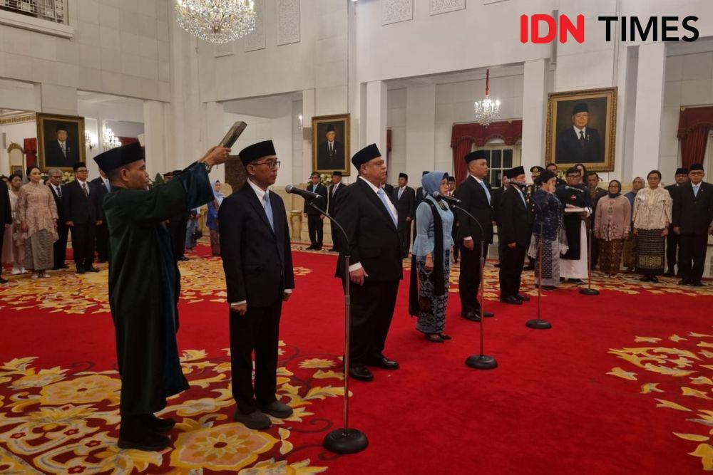 Daftar Menteri hingga Pejabat yang Dilantik Prabowo Hari Ini