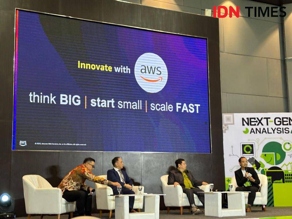 ilustrasi Kalbe Analytics Expo 2025 (IDN Times/Rifki Wuda)