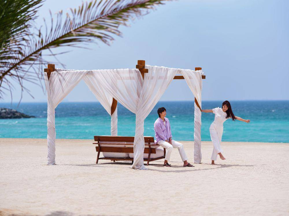 Potret momen santai di tepi pantai, Dubai (Dok. Dubai Tourism)