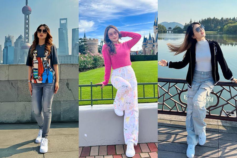 12 Ide Gaya Hangout ala Natasha Wilona, Stylish dan Youthful!