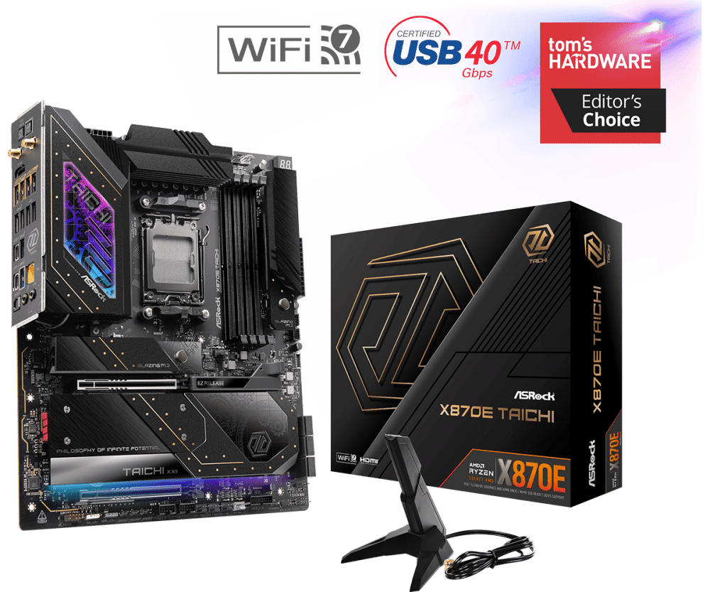 potret ASRock X870E Taichi (asrock.com)