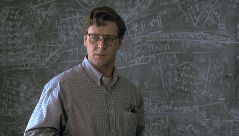 Russell Crowe di film A Beutiful Mind (dok. Universal Pictures/A Beautiful Mind)