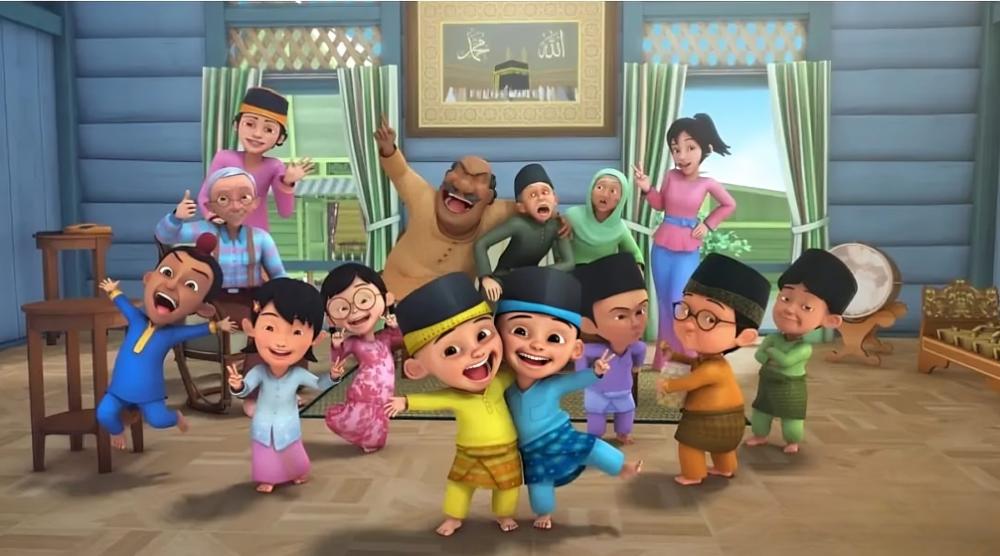 9 Lagu Bertema Lebaran di Upin dan Ipin, Lirik Menyentuh Hati