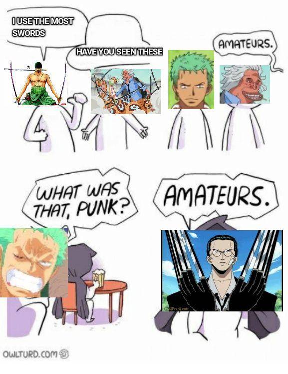 potret meme Kuro One Piece (reddit.com/user/lordgameminator99)