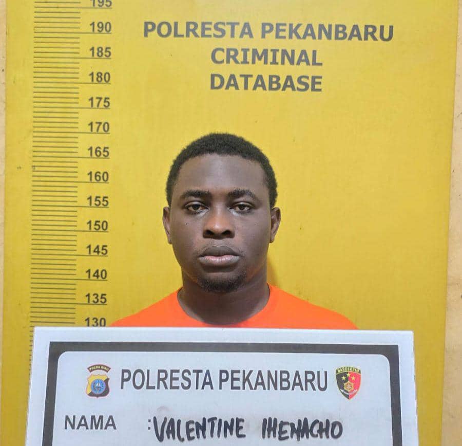 Tipu Warga Pekanbaru, WNA Asal Nigeria Ditangkap di Bali