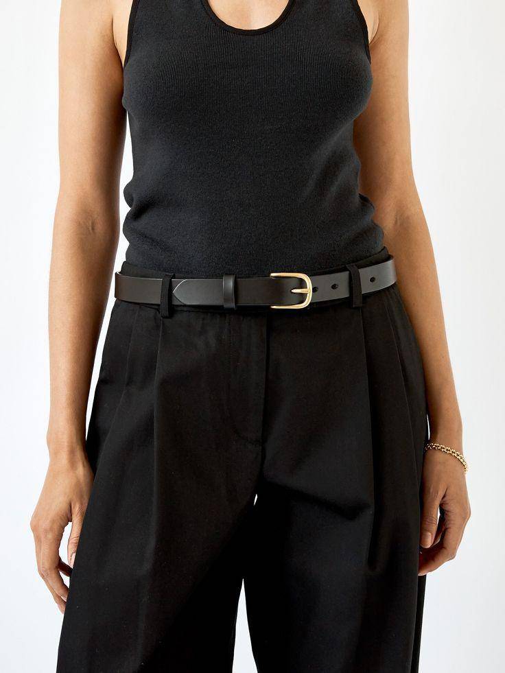 Ilustrasi classic buckle belt. (pinterest.com/The UNDONE)