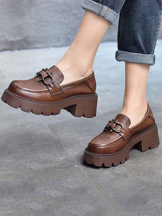 Ilustrasi lug sole loafers. (pinterest.com/Komal Noor)