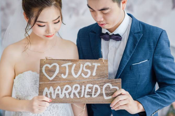 ilustrasi pengantin (pexels.com/khangpham)