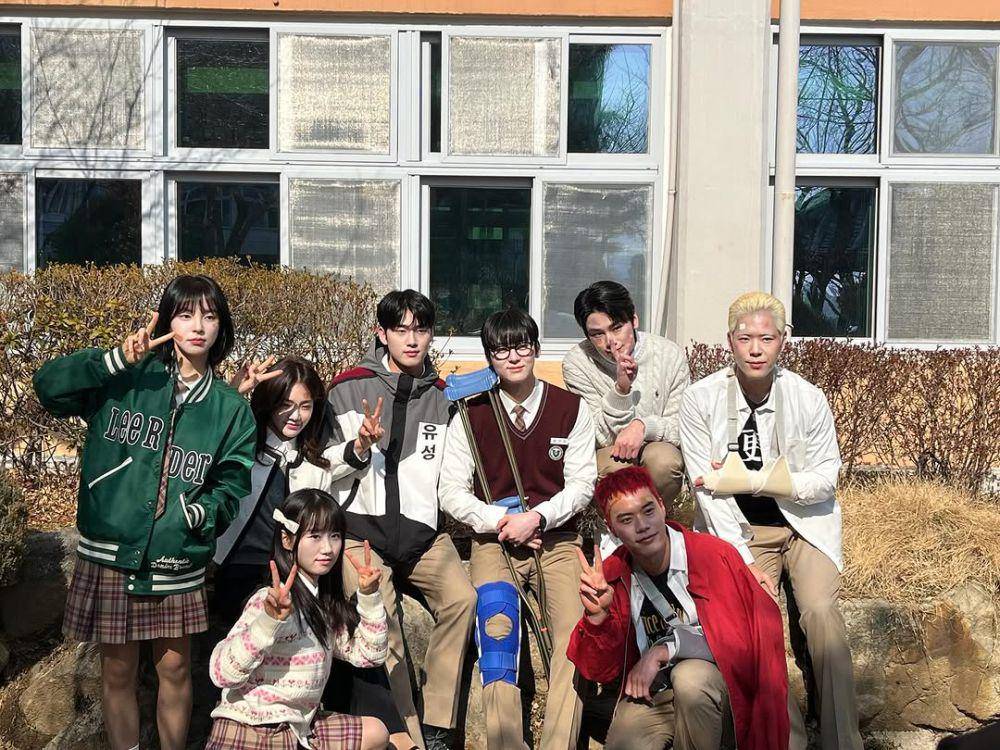 di balik layar drama Korea Study Group (instagram.com/xinsooo)