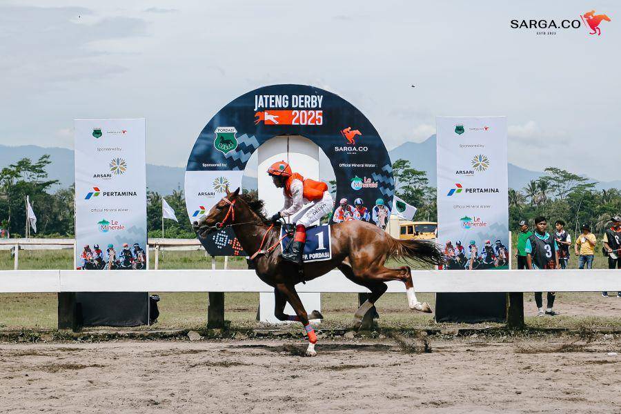 Balapan dalam Jateng Derby, seri pertama dari The Race of Rising Stars 2025 (Dokumentasi Sarga)