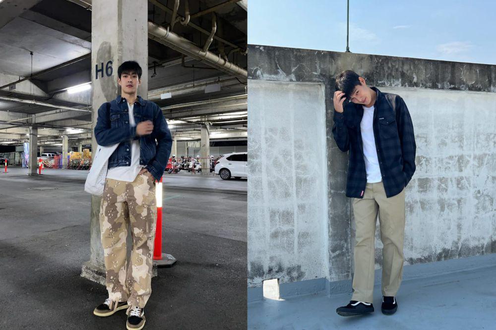 7 Inspirasi OOTD Kasual ala Aktor Krating Khunnarong, Understated Cool