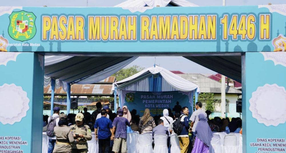 Jelang Ramadan, Mulai Besok Ada Pasar Murah di 151 Titik Kota Medan