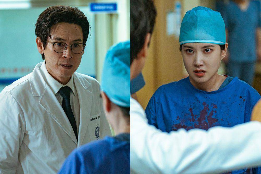 cuplikan Sol Kyung Gu dan Park Eun Bin di drakor Hyper Knife (instagram.com/disneypluskr)