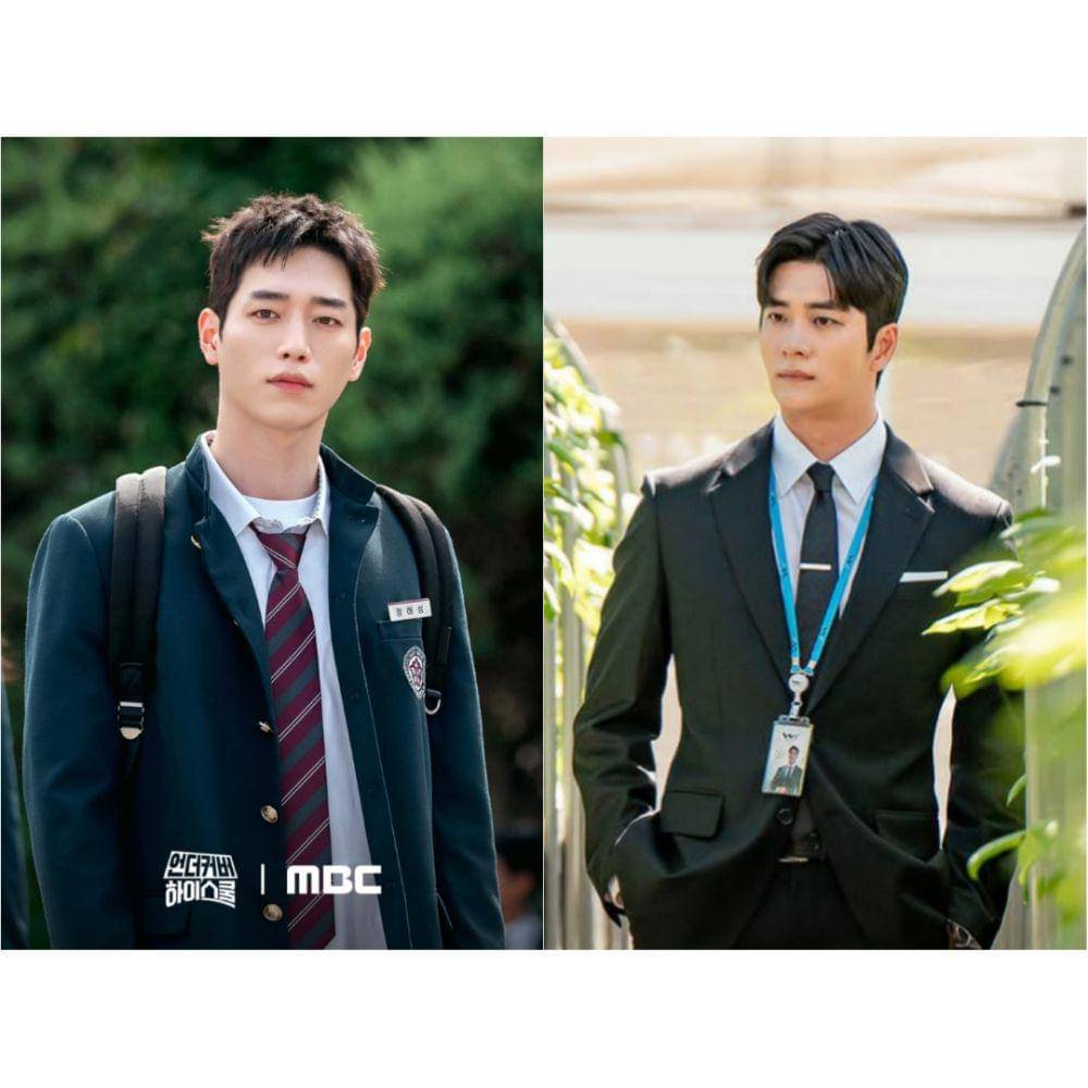 member 5urprise bintangi drama (dok.MBC/Undercover High School | dok.tvN/The Potato Lab)