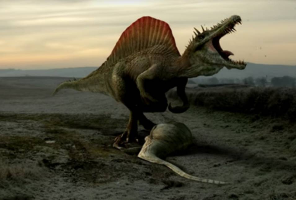 ilustrasi Spinosaurus (commons.wikimedia.org/Julian Johnson)