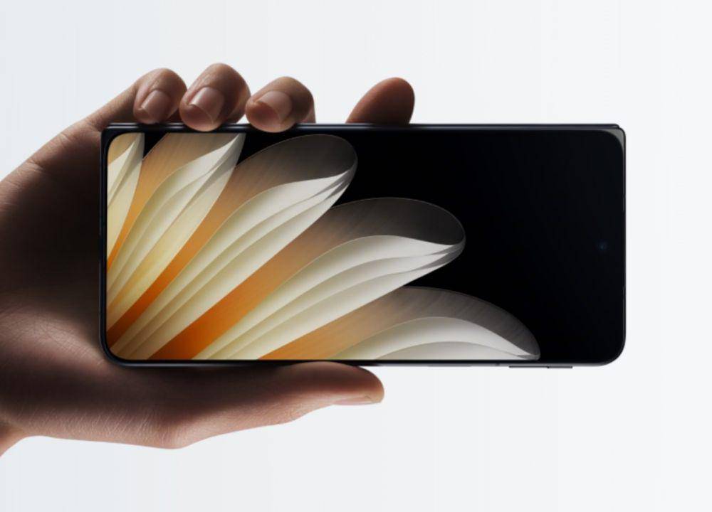 tampilan layar di sisi luar OPPO Find N5 (oppo.com)