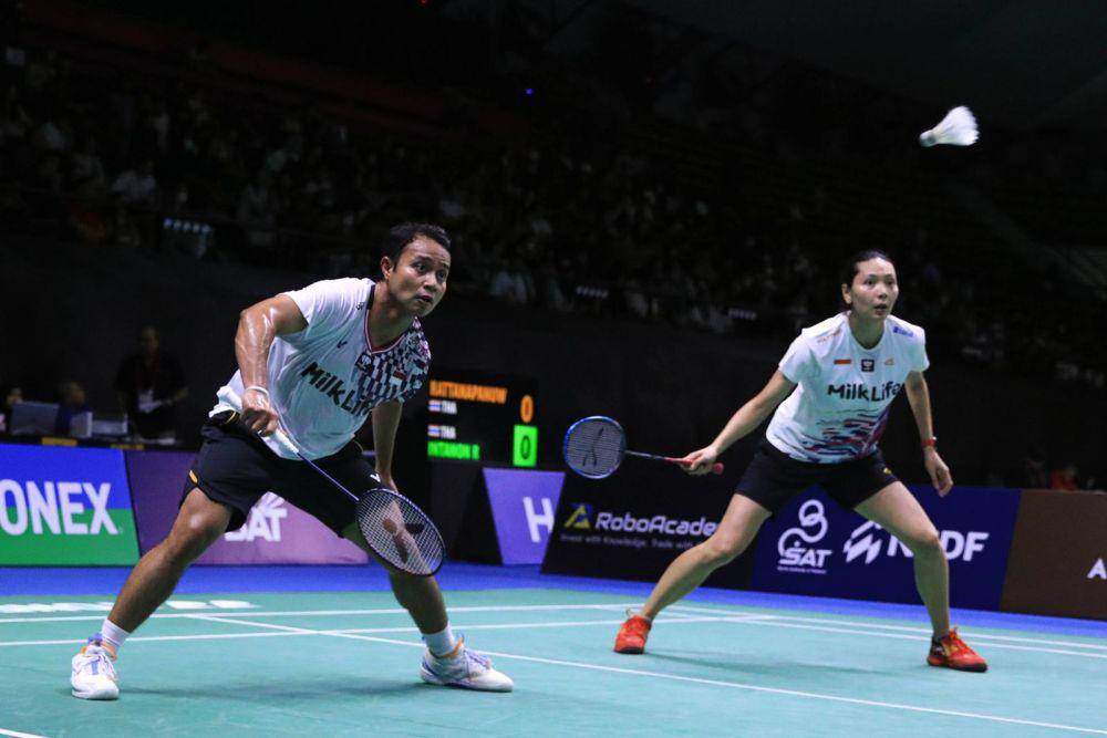 Rehan Naufal Kusharjanto/Gloria Emanuelle Widjaja di Thailand Masters 2025 (dok. PP PBSI)