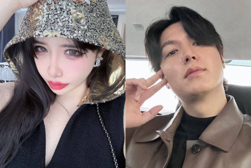 Park Bom dan Lee Min Ho (instagram.com/newharoobompark | instagram.com/actorleeminho)