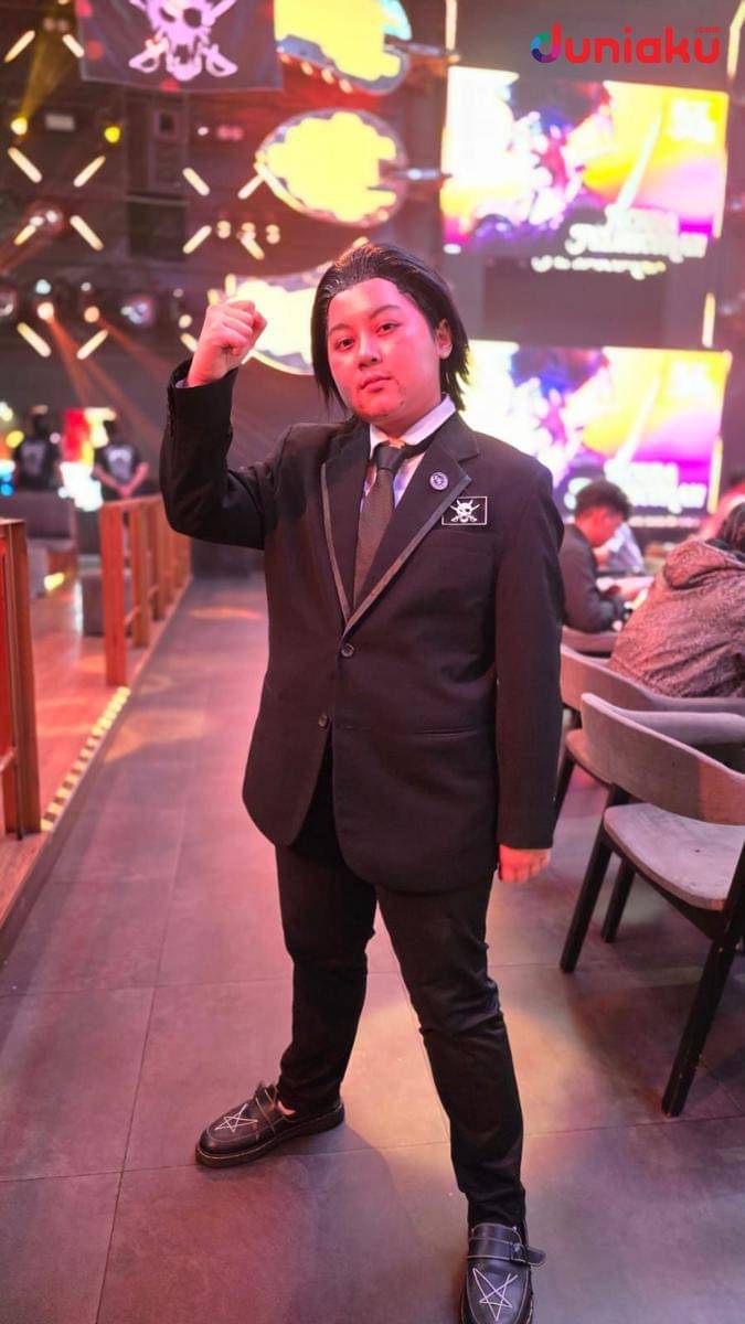 Cosplay Daigo Dojima. Cosplayer: Vasagoo. (Instagram.com/vassago00_). Fotografer: Fahrul Nurullah. (Duniaku.com/Fahrul Nurullah)